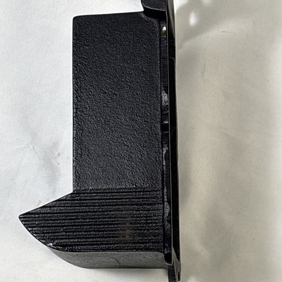 Vintage Cast Iron Match Stick Holder Striker DM H-2 Wall Mount Ornate 7" - Picture 5 of 8